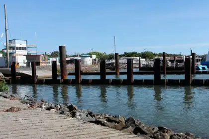 Toondah Harbour, Cleveland, Queensland photographed from public boat ramp (Source: Wikipedia)