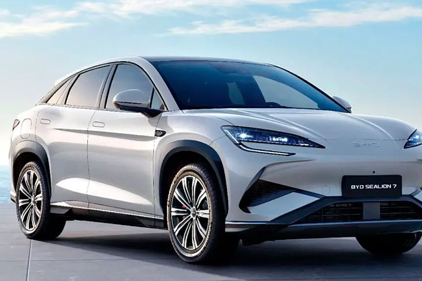 The BYD Sealion 7’s driving range exceeds 500km on a single charge.