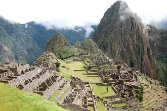 The citadel of Machu Picchu is seen during its reopening in Cuzco, Peru.