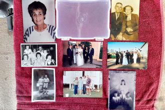 ARE THEY YOURS?: Family photos found on Benfer Rd, Victoria Point.