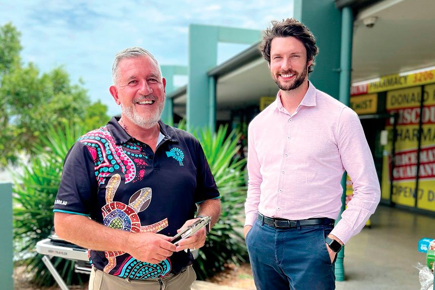 RLOA’s Head of Operations Robert Rees and Head of Marketing and New Business Nicholas Power are excited to launch Harmony Home and Yard Maintenance for the Redlands community.