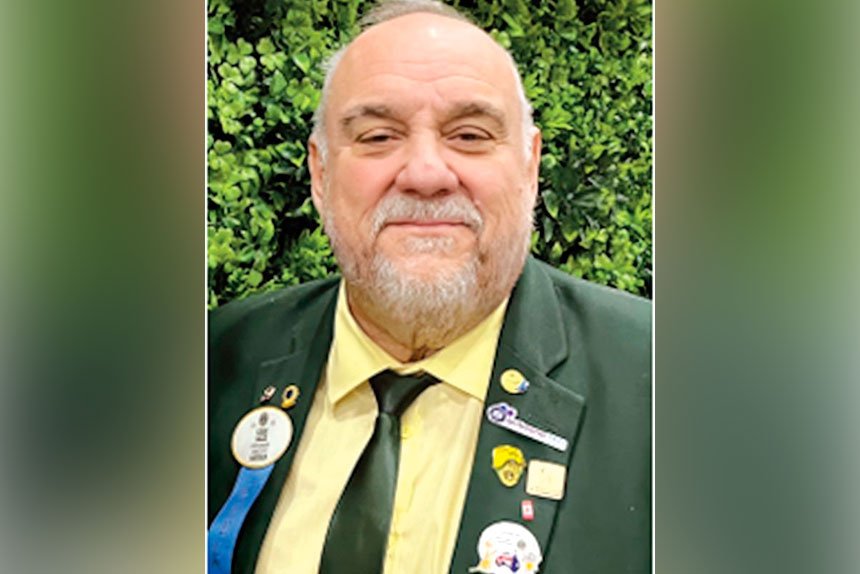 LIONS ROAR: Lions Club District Governor Jorge Sallas.