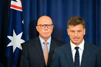 STEPPING BACK: Angus Taylor has played down Peter Dutton’s comments about breaking up insurance companies. PHOTO: Lukas Coch/AAP PHOTOS