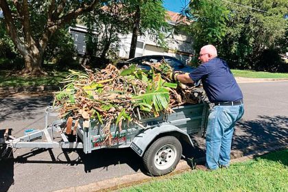 TEAM EFFORT: It’s been all hands on deck to clean up after the big blow.