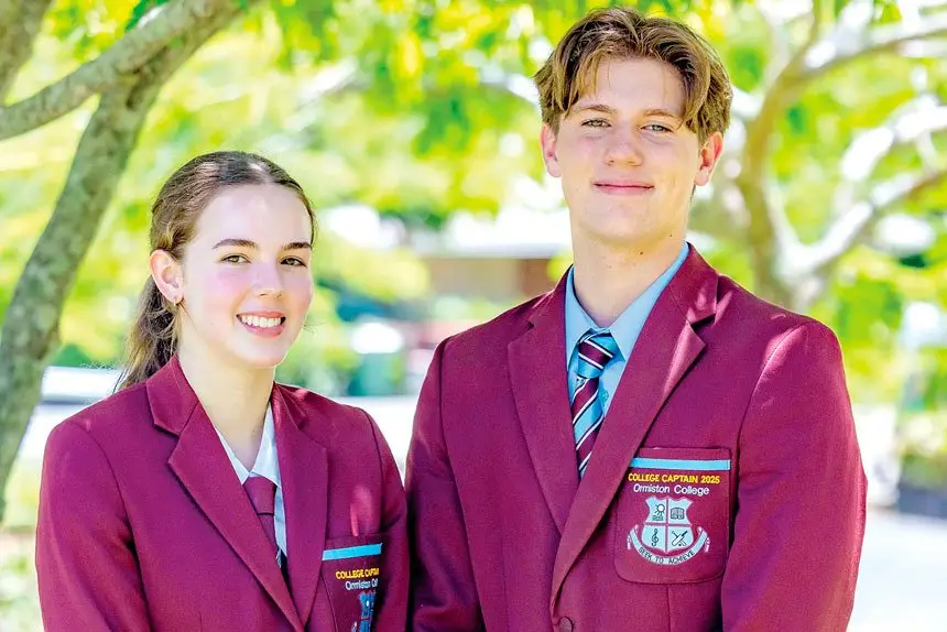 YOUNG LEADERS: Jessica Schull and Tasman Wright.