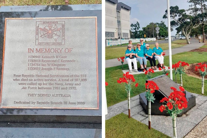 CRUEL THEFT: The removal of the memorial plaque has led to community dismay.