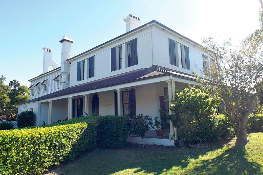 Lota House, built from 1856 by William Duckett White, remains as a reminder of Lota’s history.