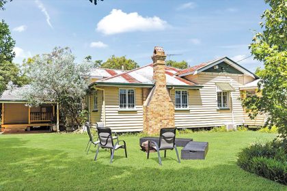 The house is perfect for those looking to renovate.