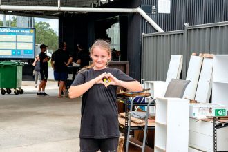 SUPPORT APPRECIATED: Wynnum Wolves’ Carmichael Park home has been flooded twice in the past three years.