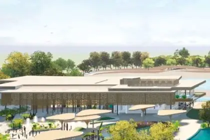 WORLD CLASS: The Redland Whitewater Centre will support year-round operations.