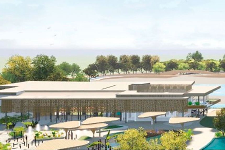 WORLD CLASS: The Redland Whitewater Centre will support year-round operations.