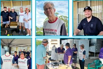 The team exceeded their initial fundraising goal of $2000.