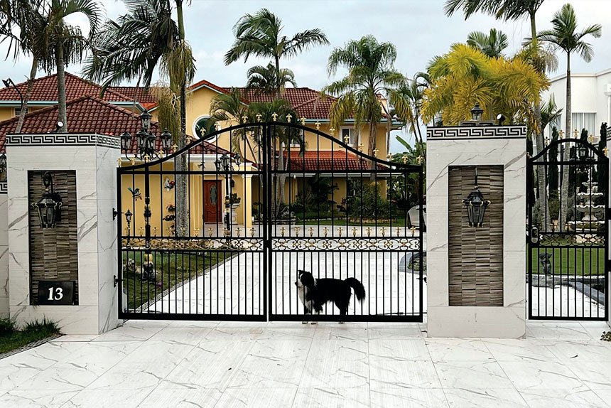 David Zhen’s lavish Ormiston home.