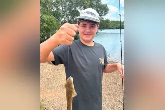 Billy Randall loves the outdoors and fishing with his mates.