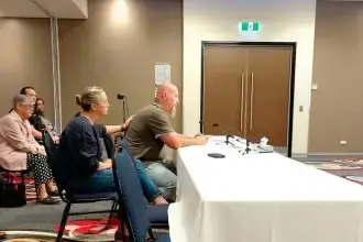 Chris Sanders tells the story of his stabbing.