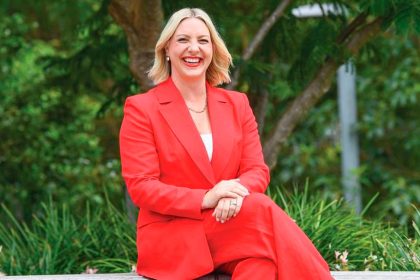 A delighted Kara Cook has ridden a red wave of support to victory in Bonner.