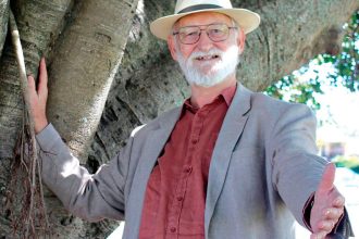 LAST HOORAH: Graeme Denniss lays down the baton.