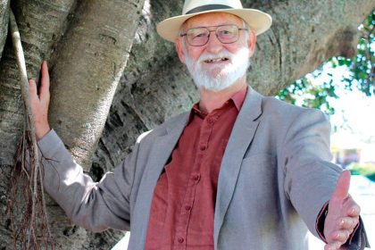 LAST HOORAH: Graeme Denniss lays down the baton.