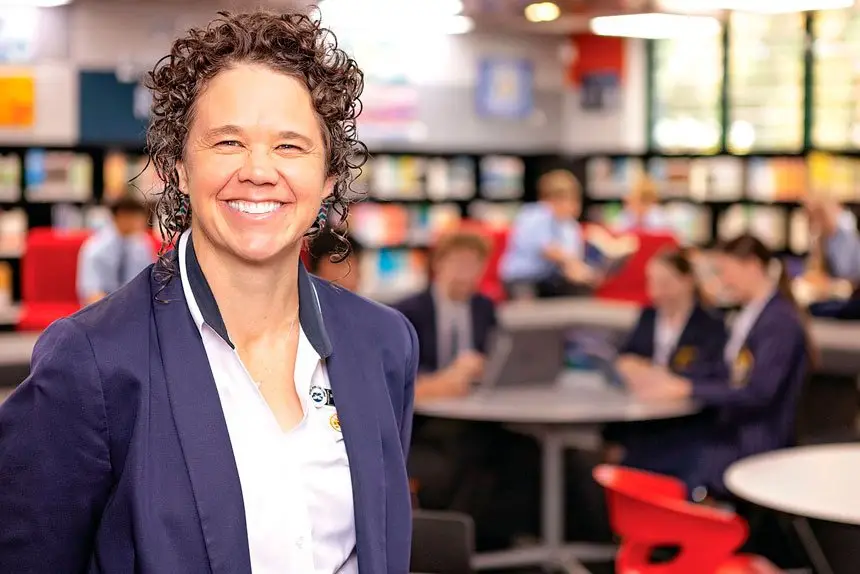 Sheldon College Principal Kate Mortimer.