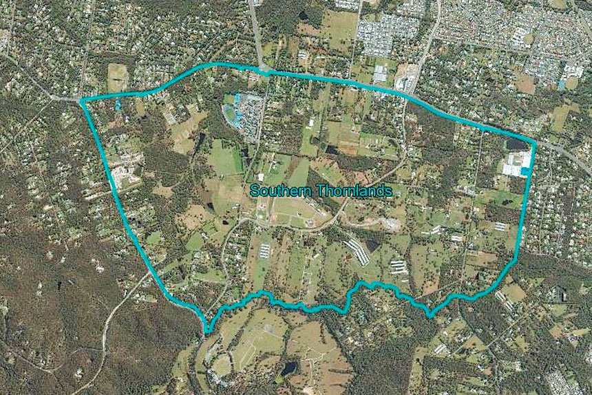 The Southern Thornlands Priority Development Area.