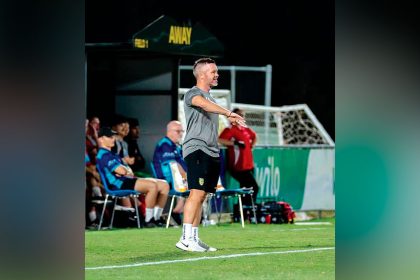 SUDDEN EXIT: Graham Fyfe has left the Wynnum Wolves.