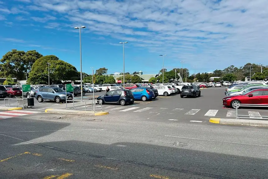 The Woolworths Cleveland car park is used by many nearby workers.