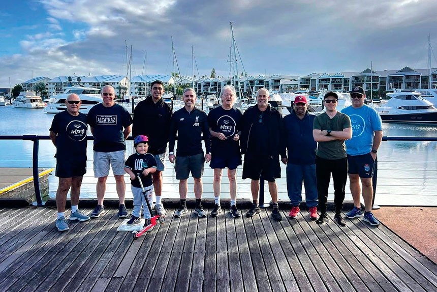 HEALTHY WALK: The Men’s Walk & Talk Redlands group meets every Sunday at 8am.