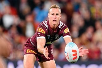 KEEP HIM: Queensland captain Daly Cherry-Evans during the State of Origin opener at Suncorp Stadium. PHOTO: AAP Image/Dave Hunt
