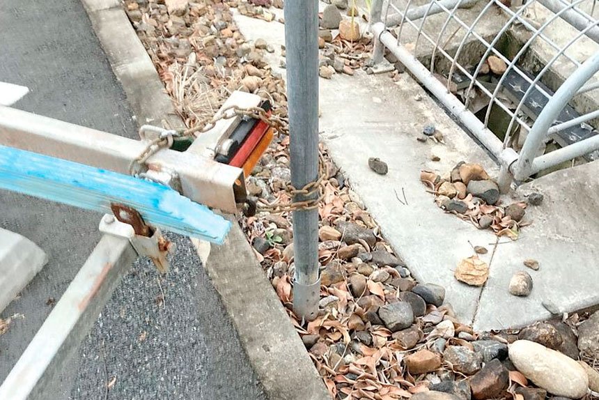 ENOUGH IS ENOUGH: Boat trailers are being left permanently at the Moores Rd carpark at Redland Bay.