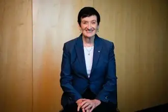 Jennifer Westacott cites her work in public housing as a career highlight.