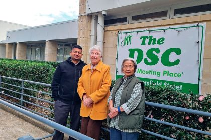 Donald Simpson Centre CEO Thomas Jithin, May Johnston and Usha Jayaswal chat about the highlights of the centre.