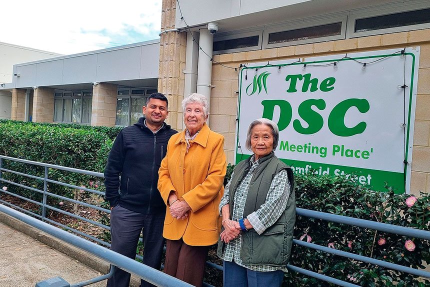Donald Simpson Centre CEO Thomas Jithin, May Johnston and Usha Jayaswal chat about the highlights of the centre.