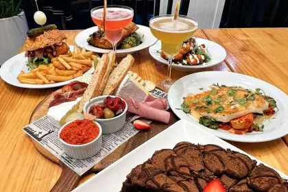 A selection of dishes at Club Macleay.