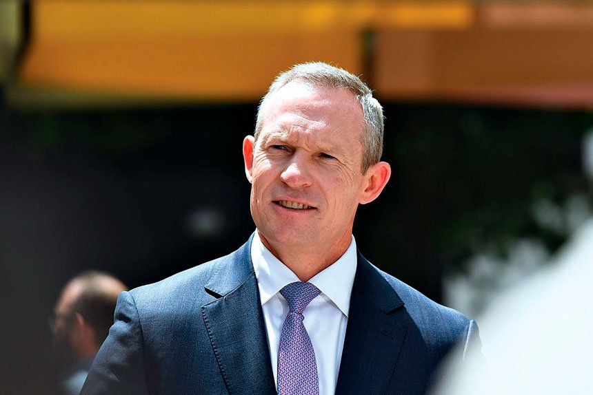 GOOD PROGRESS: Mick de Brenni says the installation of the new traffic lights is well advanced.