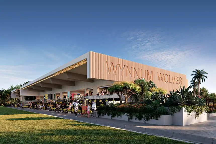 EXCITING VISION: Approval of the new Football Centre is a major win for Wynnum Wolves FC.