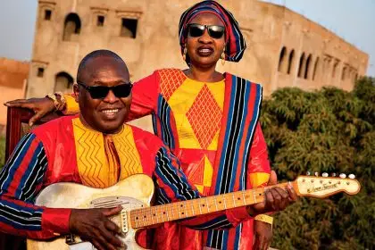 Amadou & Mariam – “the blind couple of Mali”– shared heritage as descendants of the ancient Boula blacksmith lineage.