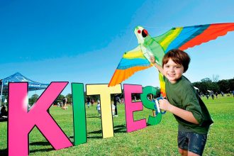FLYING HIGH: Big crowds are expected at this Sunday’s Brisbane Kite Festival at Tingalpa.