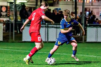 Redlands Sea Fuel Man of the Match Angus Broderick.