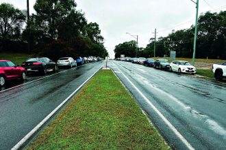 DECISION DUE: Redland City Council is awaiting the results of a safety review into parking along Wellington St, Cleveland.