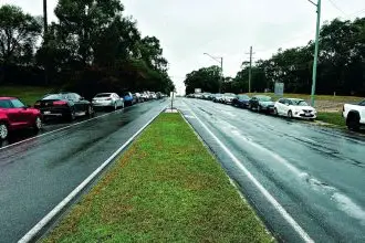 DECISION DUE: Redland City Council is awaiting the results of a safety review into parking along Wellington St, Cleveland.
