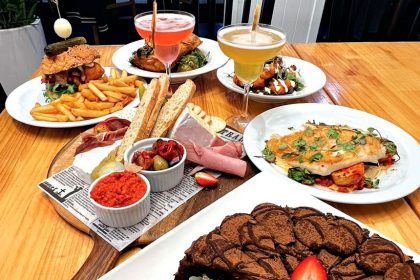 A selection of dishes at Club Macleay.