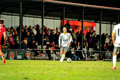 HEADS UP: Wolves midfielder Naoki Maeda sparks an attacking raid against Eastern Suburbs.