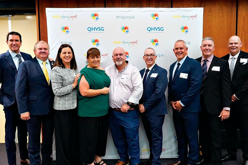 Queensland Homicide Victims’ Support Group’s Annual Night of Recognition at Parliament House in June when the Government made Jack’s Law permanent.