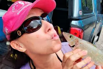 Clancy Follett gets just as much joy in catching the small stuff when surrounded by family and friends.