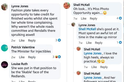 Redlands MP Calls Out Online Bullying of Women