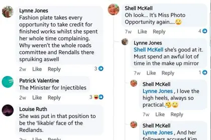 Redlands MP Calls Out Online Bullying of Women