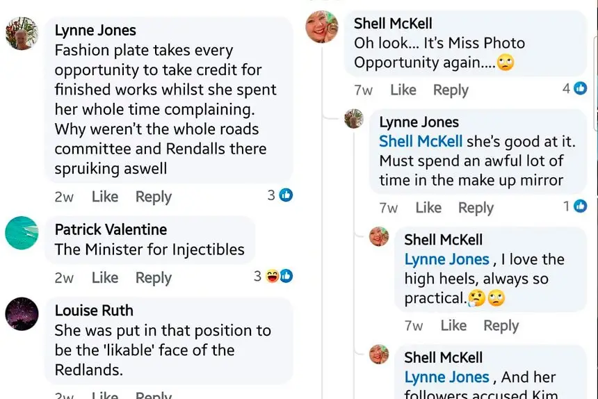 Redlands MP Calls Out Online Bullying of Women