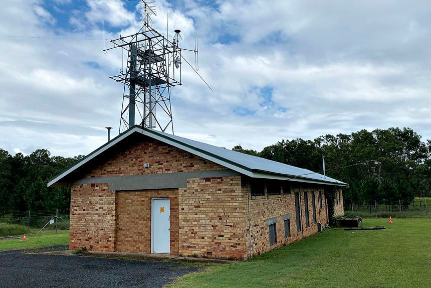The receiving station at Birkdale played a major role in announcing Victory in the Pacific and the end of the Second World War.