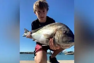 Thornlands Teen Lands Prize Catch at Cleveland Ramp