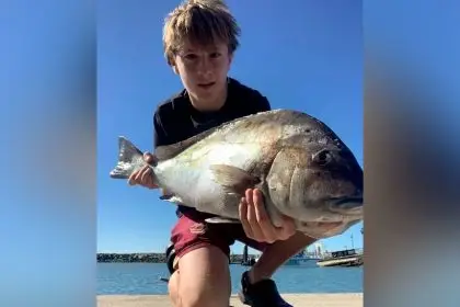 Thornlands Teen Lands Prize Catch at Cleveland Ramp